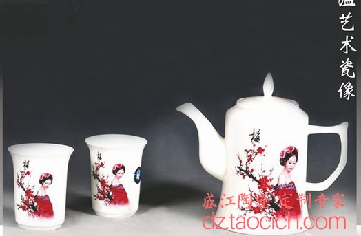 瓷像定制样品展示 景德镇盛江陶瓷