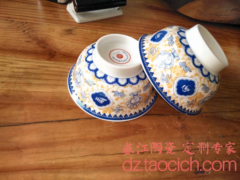餐具定制成功案例 景德镇盛江陶瓷