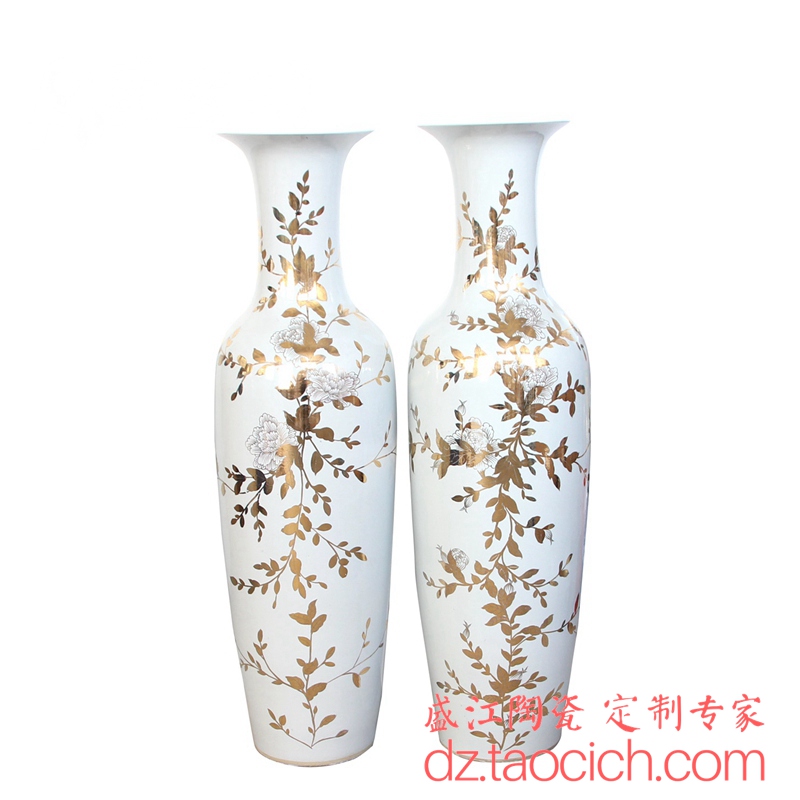 大花瓶定制样品展示 景德镇盛江陶瓷