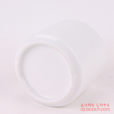 高白泥陶瓷纯白陶瓷单杯